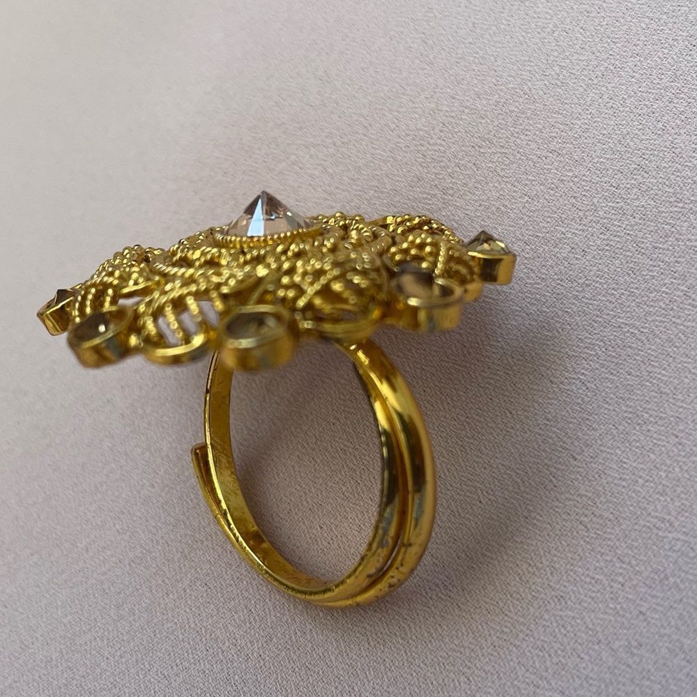 Statement ring - adjustable size - Picture 3 of 6